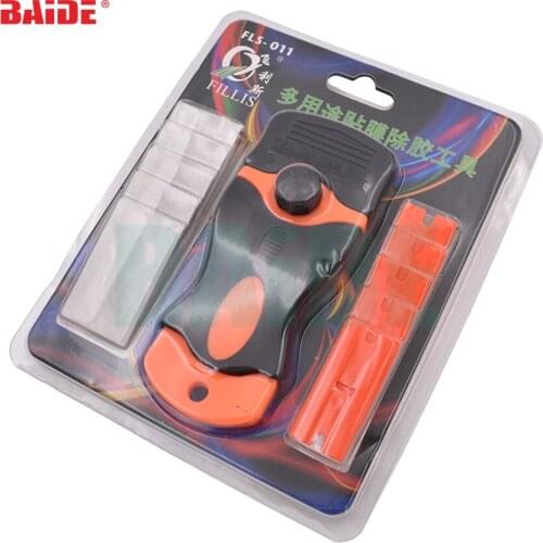 Multifunction LOCA UV Glue Clean Tool Remover Scraper for LCD Glass Touch Screen Separate with Blades 100pcs/lot