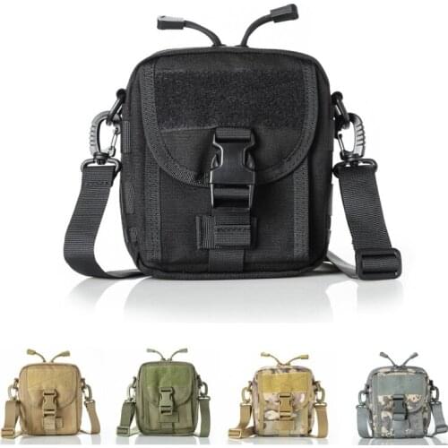 Hunting Tactical Pouch Bag Holster Military Molle Waist Belt Bag Wallet Pouch Purse Phone Case Pack Airsoft Combat Sports Bags