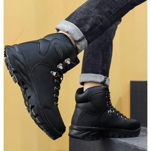 Casual Fashion Sneakers Mens Casual Shoes Hot Sale Boots Leather Man Shoe Men Fashion Sneaker Zapatillas Hombre Zapatos Casuales
