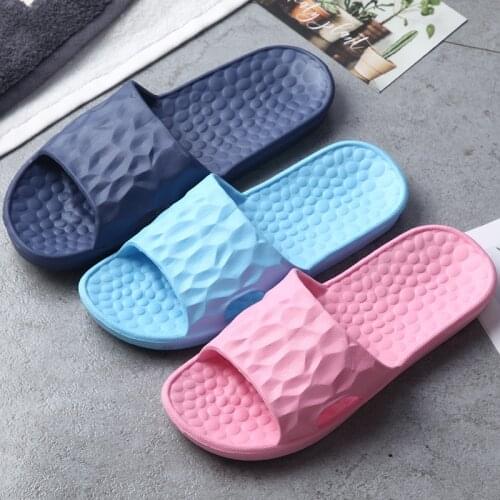 Unisex Indoor Eva Home Hotel Sandals and Slippers Male Summer Non-slip Bathroom Slippers Womens and Mens Flip Flop Shower Shoe