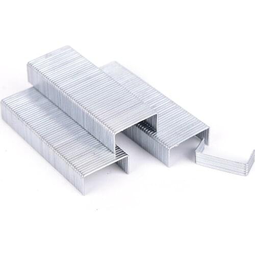 1* Box Of Stainless Steel Staples(1000Pcs) Creative Silver Staples Office Binding Supplies Dropshipping consuming Supplies