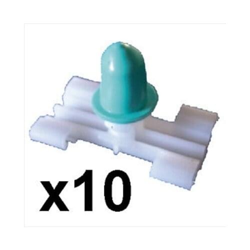 10x For BMW E46 Trim Clips for Door Bump Strip / Body Trims- 51138231130