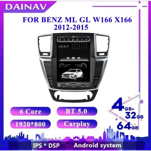 Android For Benz ML GL W166 X166 2012-2015car radio multimedia player GPS navigator support Original car system Head unit