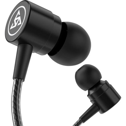 D1 Stylish 3.5mm In-ear Metal Earphone Stereo Mobile Phone Headset with Mic