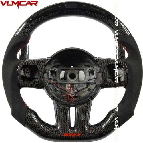 Private Custom Carbon Fiber Steering Wheel For Chrysler 300C SRT