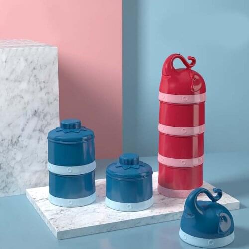 Baby Food Box Mix Container Food Container Milk Powder Container Reusable Formula Dispenser Snack Box Baby Food Storage