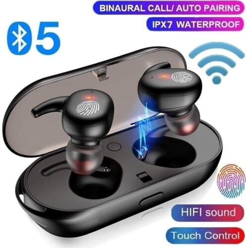 Newest Y30 Bluetooth TWS Earphone Wireless Headphones Earbuds Stereo Sound Music Headset Earbuds For All Smart Phone