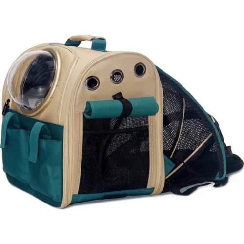 Pet Carrier Large Capacity Backpack Breathable Cat Travel Outdoor Shoulder Bag Dogs Portable Packaging Carrying Pet Supplies