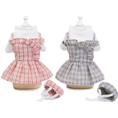 Pet Dress Dog Clothes Dress Outfit for Small Dogs Cute Pet Clothing Puppy Skirt Dog Clothes Chihuahua