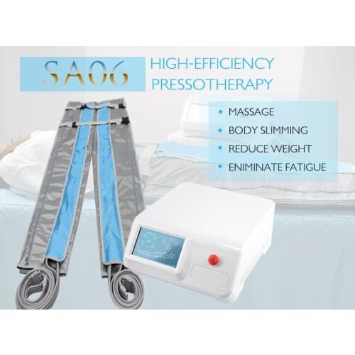 Lymph drainage pressotherapy long boots air pressure pressotherapy with touch screen easy to wear