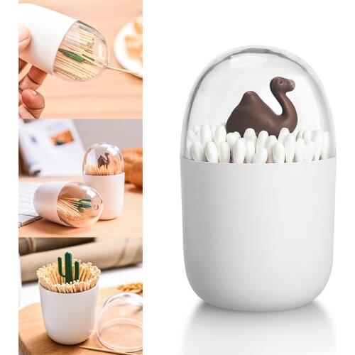 European style simple toothpick holder creative plastic living room decoration toothpick box kitchen supplies ABS toothpick box