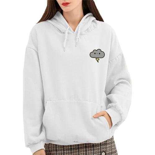 Sweatshirts Ladies Winter Women Cotton Sweatshirt Woman Hoodies Cartoon Print Kpop Fashion Oversize Hoddie Women Sweterek Damski