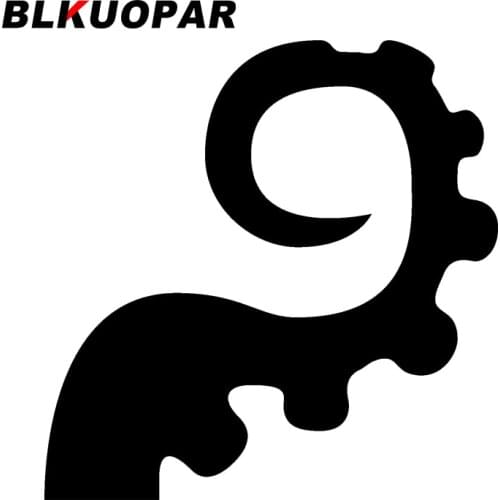 BLKUOPAR for Tentacles Vector Car Stickers Waterproof Cartoon Decals Scratch-Proof Anime Trunk Caravan Decor Vinyl Car Wrap