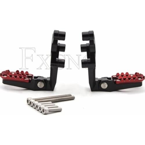 Motorcycle Aluminum Rearset Rear Set Footpeg For Honda X-adv X Adv Xadv750 750 2017 2018 2019 Foldable Passenger Foot Peg Pedal