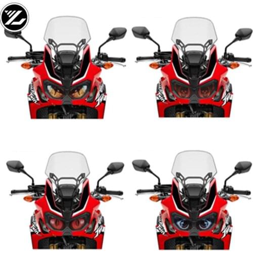 Motorcycle headlight protection sticker Front Fairing Headlight Sticker for HONDA CRF1000L Africa Twin CRF 2016 2017 2018 2019