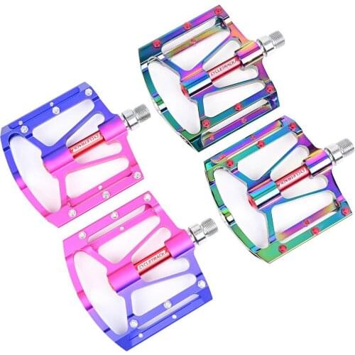 1 Pair of Bike Pedals Aluminum Alloy Lightweight Bearing Pedal