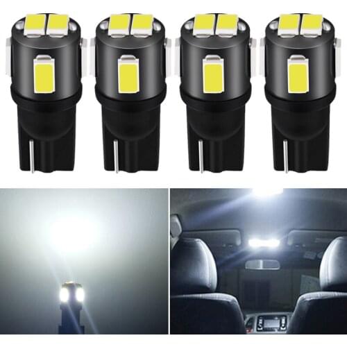 4pcs W5W T10 LED Interior Car Lights for Mitsubishi Asx Lancer 10 Outlander Pajero Sport 9 L200 Colt Carisma Galant Grandis