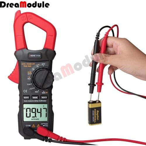 ST209 Digital Multimeter Clamp Meter 6000 counts True RMS Amp DC/AC Current Clamp tester Meters voltmeter 400v Auto Range