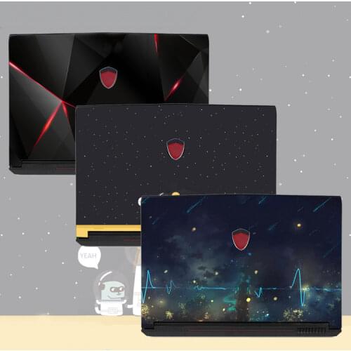 Color film Laptop Sticker Decal Skin Cover Protector for MSI GP63 15.6-inch