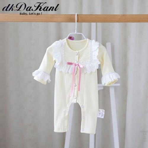 DkDaKanl Baby Girl Romper Newborn Clothing Spring Summer Autumn Unisex Boys R