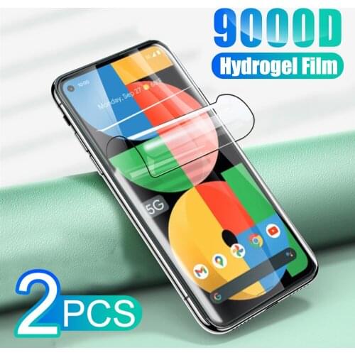 2PCS Hydrogel Film For Google Pixel 5a 5G Screen Protector For Google Pixel 5 A Pixel5 A 6.34" Display Protective Film Not Glass