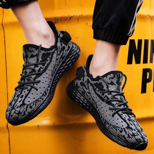 Big Size Summer Breathable Men Shoes Sneakers Sports for Men Sport Shoes Male New Plus Size Mens Running Shoes Rubber GMD-0863