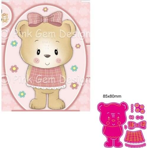 Metal Cutting Die Little bear DIY Scrapbooking Paper Cards Decorative Craft Embossing