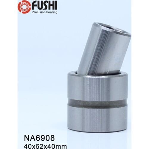 NA6908 Bearing 40*62*40 mm ( 1 PC ) Solid Collar Needle Roller Bearings With Inner Ring 6534908 6254908/A Bearing