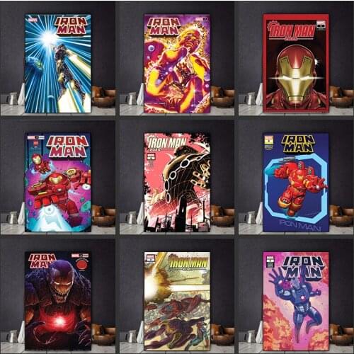 Diy Diamond Painting Marvel Iron Man Classic Movie Avengers Superhero Diamond Embroidery Cross Stitch Mosaic Sale Decor For Home