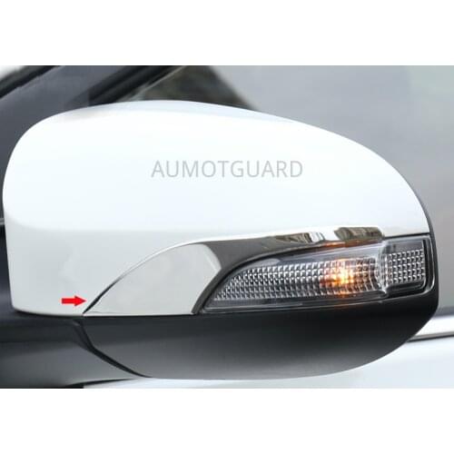 Fit for Toyota Corolla 2014-2017 Car Styling Side Rearview Mirror Rubbing Strip Cover Trim Sticker Decoration Sticker
