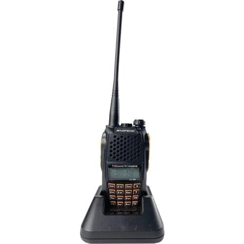 Baofeng UV-6R UV6R Walkie Talkie UHF VHF Uhf Professional Ham Two Way Radio CB Dual Band StandbyLCD Display Wireless Portable