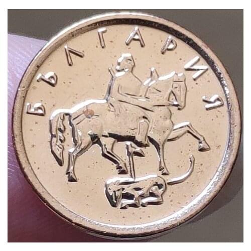 16mm bulgaria ,100% Real Genuine Comemorative Coin,Original Collection