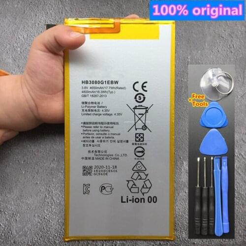 2020 New Original 4800mAh HB3080G1EBW For Huawei MediaPad T1 10 Pro / T1-A21 / T1-A21W / T1-A21L / T1-A22L / T1-A23L Battery