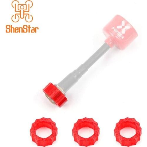 ShenStar 10pcs/Set 3D Printed TPU SMA Antenna Wheel Anti-skid Tightening Wrench Handwheel Mount Seat for DIY FPV Racing Drone