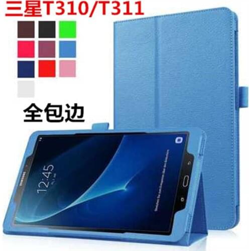Case For Samsung Galaxy Tab 3 8.0 T310 Sm-T310 T311 cover Smart Tablet stand Case PU Leather Case tab 8 T315