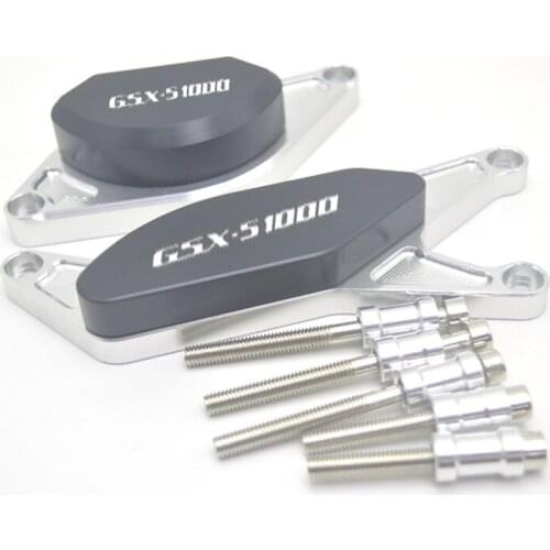 For SUZUKI GSX-S1000 GSX-S1000F GSX-S 1000 2015 2016 GSXS1000 CNC POM Frame Slider Crash Pad Engine Stator Case Saver Cover