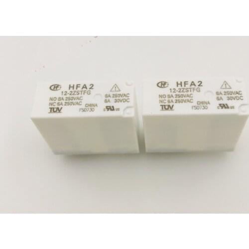 HFA2-12/110-2ZSTFG 8pin 6A 250VAC 012/110V relays new orginal