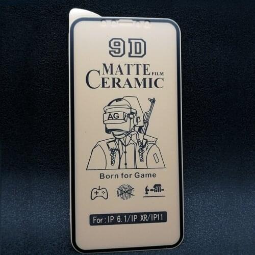 Frosted ceramic membrane Tempered Glass Film For iPhone 8 7 6 6S Plus Screen Protector On iPhone 11 Pro XS Max X XR