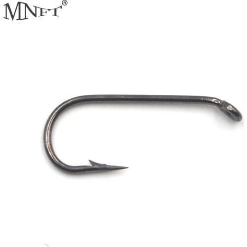 MNFT 500pcs/lot 2X Long Stainless Steel Corrosion-resistant fly tying hook 6