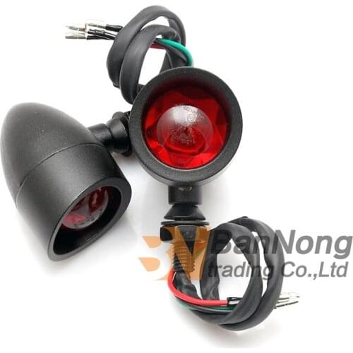 Motorcycle Modified metal Turn Signal Lights For Harley XL 883 1200 X48 CB400ss monkey Magna 250 750 Steed 400 600 XV250 DS400