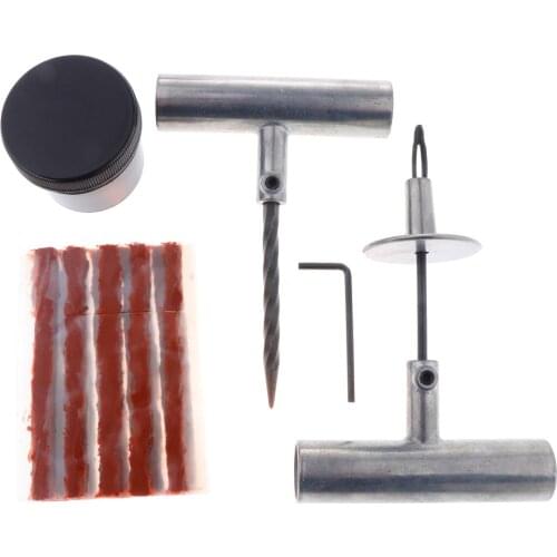 Quality Tools Tire Repair Kit Set to Plug Flat and Punctured Tires | 35-Piece Set