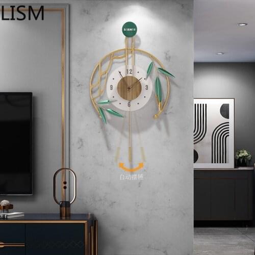 Wall Clock Living Room Modern Design Silent Art Nordic Simple and Light Luxury Home Stylish Living Room Decoration Reloj Pared