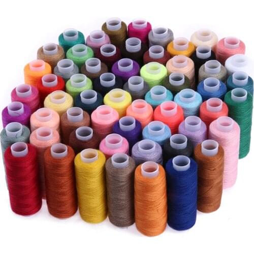 60 Color 250 Yard Sewing Thread Sewing Supplies Quilting Tools Polyester Embroidery Thread for Sewing Machine Hand Stitching