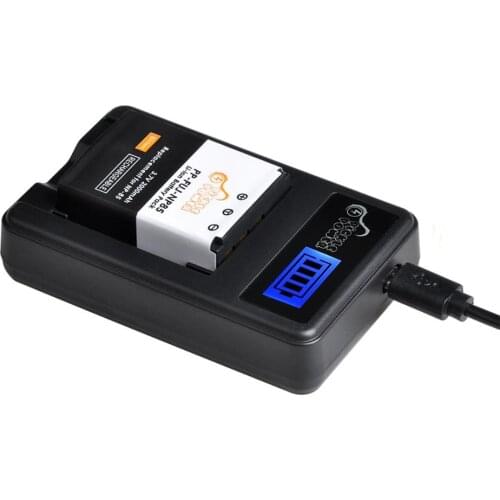 NP-85 NP85 Battery+ LCD Charger for Fujifilm FinePix SL1000 SL305 SL300 SL280 SL260 SL240 S1
