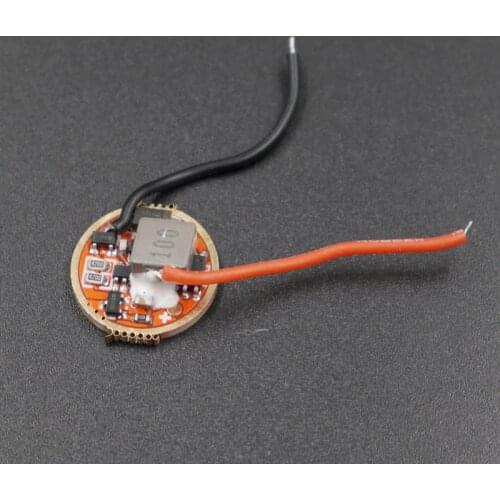 5mode 17mm 3.7v~8.4v Driver Circuit Board 2200mAh 1 or 2-cell for Cree XM-L2 U3 /XP-L V5 V3 V2 flashlight