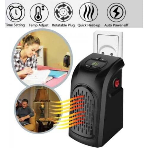 Outdoor fan heater electric handy desktop wall heating stove radiator warmer machine for office household camping travel winter