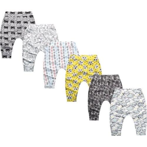 Y482 The new baby nine-point pants autumn thin section elastic children baby harem pants color optional mosquitoes pants