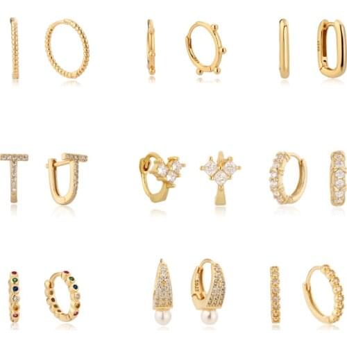 SilJew Genuine 100% 925 Sterling Silver Fashion Simple Minimalist Twist Round Hoop Earrings For Women Fine Jewelry Gift 15/11MM