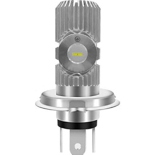 1PCS H4 H6 Motorcycle Headlight Bulb High Quality CSP LED BA20D Hi/Lo Lamp 9V-80V Scooter ATV Light For YAMAHA KTM Honda Suzuki