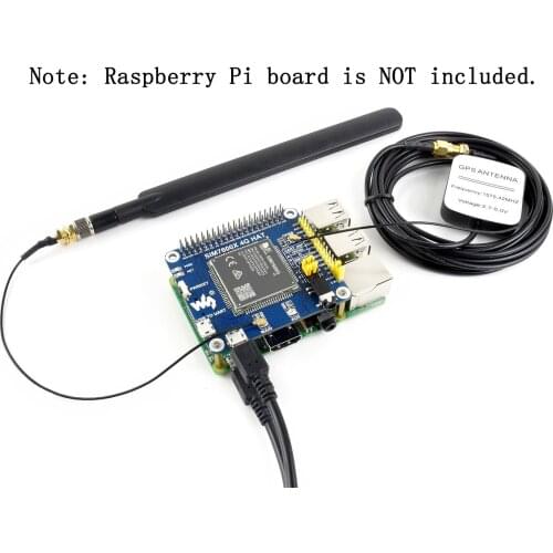 4G LTE Cat-4 Network GSM/GPRS/GNSS GPS Satellite Positioning Voice Calls Module Board HAT for Raspberry Pi 3 4 Jetson Nano
